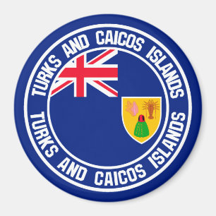 Imã Ilhas Turcas e Caicos, ao redor da Emblem