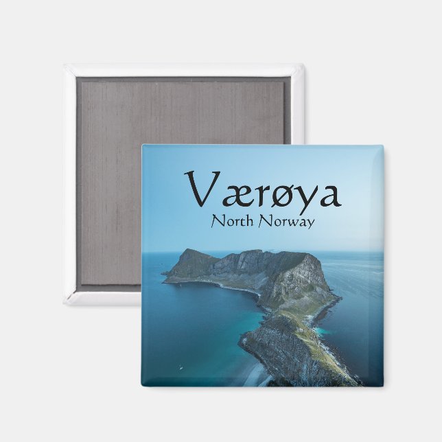 Imã Ilhas Vaeroya Lofoten (Front/Back)