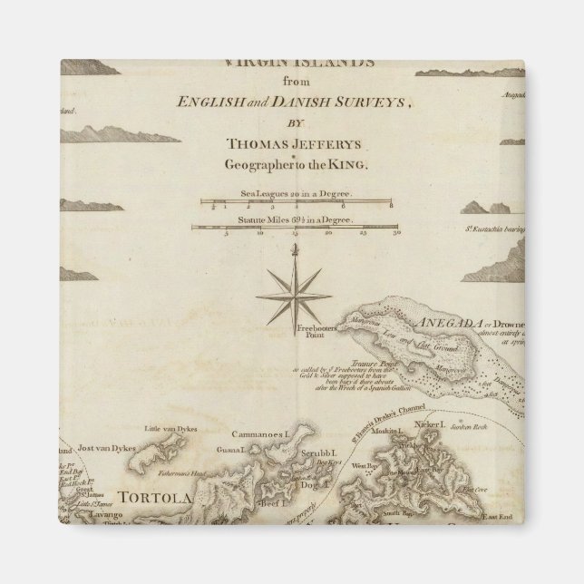 Imã Ilhas Virgens (Frente)