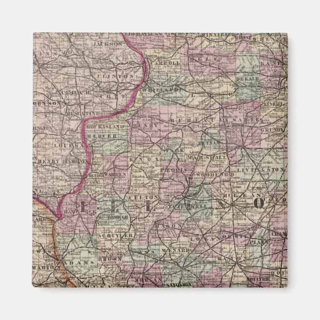 Imã Illinois 10 (Frente)