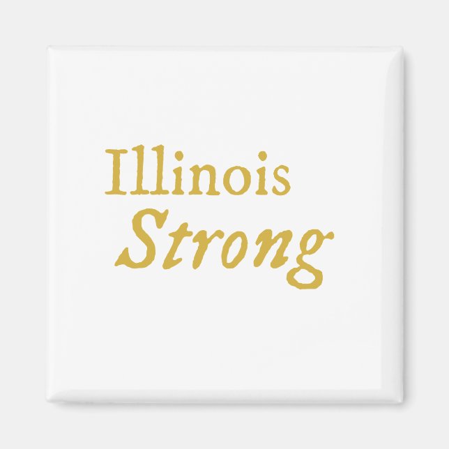 Imã Illinois Strong (Frente)