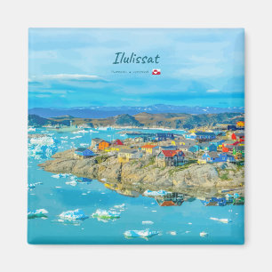 Imã Ilulissat, Groenlândia - Cidade dos Icebergs