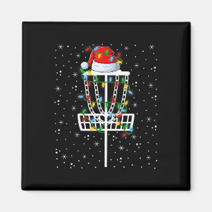 Imã Iluminação de Natal Chapéu do Papai Noel Disco Gol