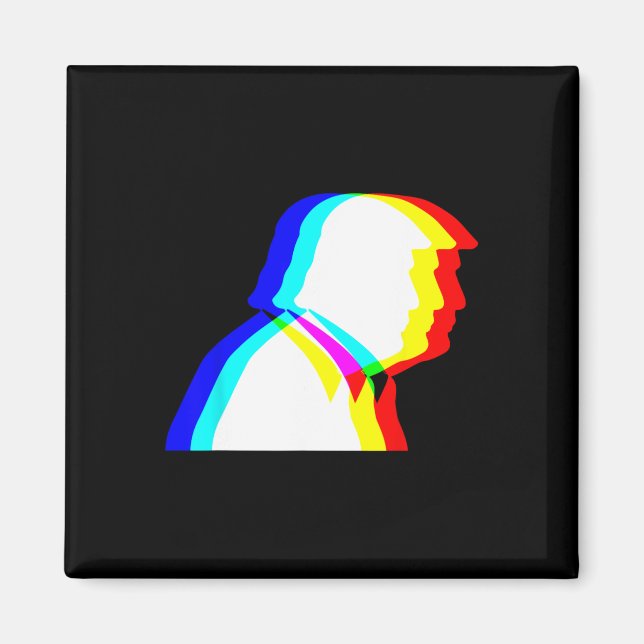 Imã Ilusão Óptica Trump Edm  (Frente)