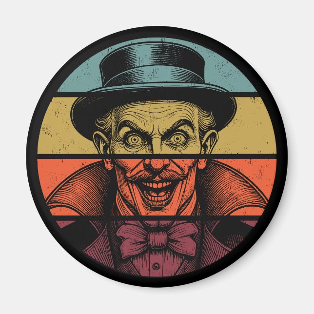 Imã Ilusionista de Rosto Vermelho (Frente)