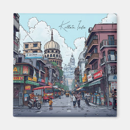 Imã Ilustração Ai de Calcutá, Índia