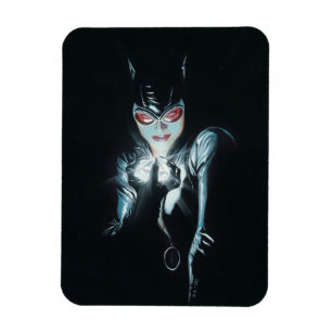 Ímã Ilustração da Capa de Batman Catwoman Faces of Evi