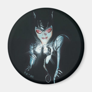Imã Ilustração da Capa do Batman Catwoman Faces of Evi
