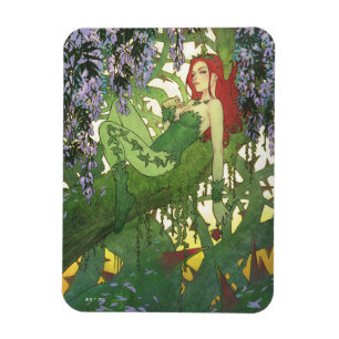 Ímã Ilustração da Capa do Batman Rebirth Poison Ivy