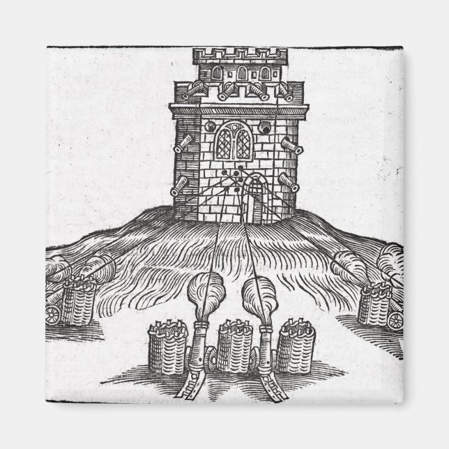 Imã Ilustração da guerra de cerco (Frente)