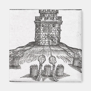 Imã Ilustração da guerra do cerco