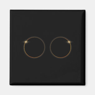 Imã Ilustração da Totalidade do Eclipse Solar Total de