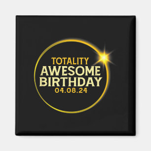 Imã Ilustração de Aniversário de Eclipse Solar Total T