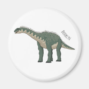 Imã Ilustração de desenho animado de Barapasaurus