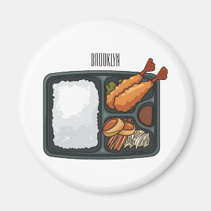 Imã Ilustração de desenho animado de Bento