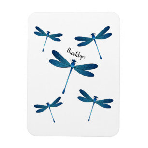Ímã Ilustração de desenho animado de Dragonfly