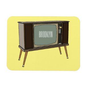 Ímã Ilustração de desenho animado de televisão