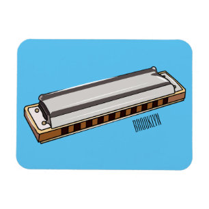Ímã Ilustração de desenho da Harmonica