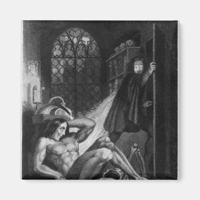 Imã Ilustração de "Frankenstein" (Frente)