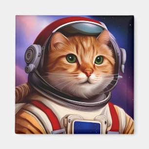 Imã Ilustração de Gengibre de Astronauta Espacial