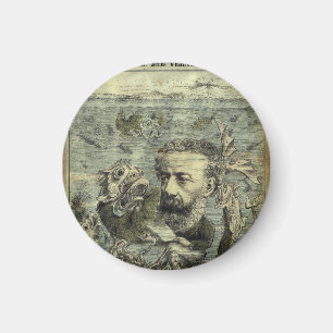Imã Ilustração de Jules Verne Algerie