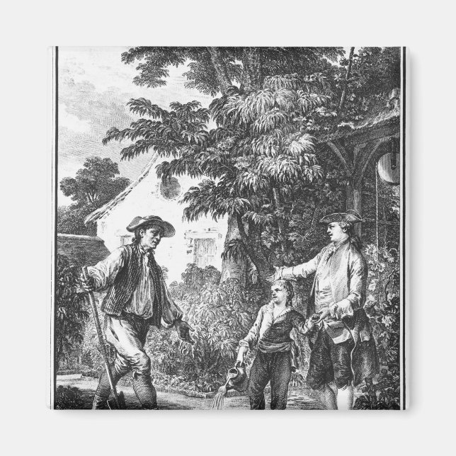 Imã Ilustração de "L'Emile" (Frente)