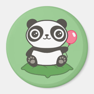 Imã Ilustração de Panda