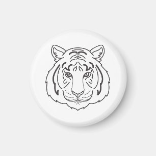 Imã Ilustração de Tigre