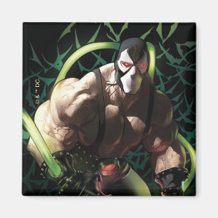Imã Ilustração do Batman Bane Enxame de Morcegos