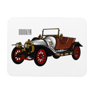 Ímã Ilustração do desenho animado Classic car 1920