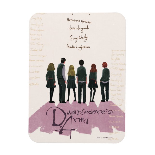 Ímã Ilustração do Exército de Dumbledore (Vertical)