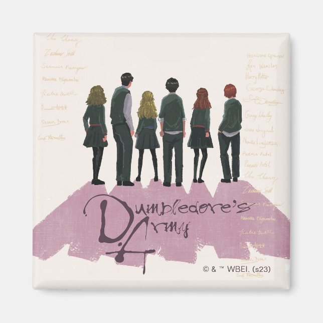 Imã Ilustração do Exército de Dumbledore (Frente)