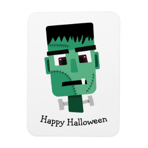 Ímã Ilustração do Monstro de Frankenstein
