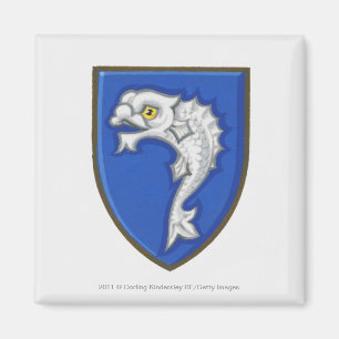 Imã Ilustração do símbolo heráldico dos peixes no