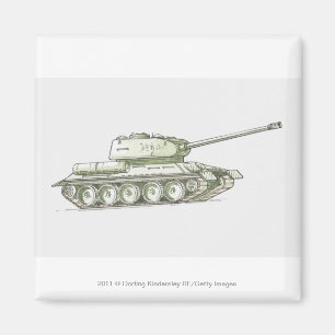 Imã Ilustração do tanque