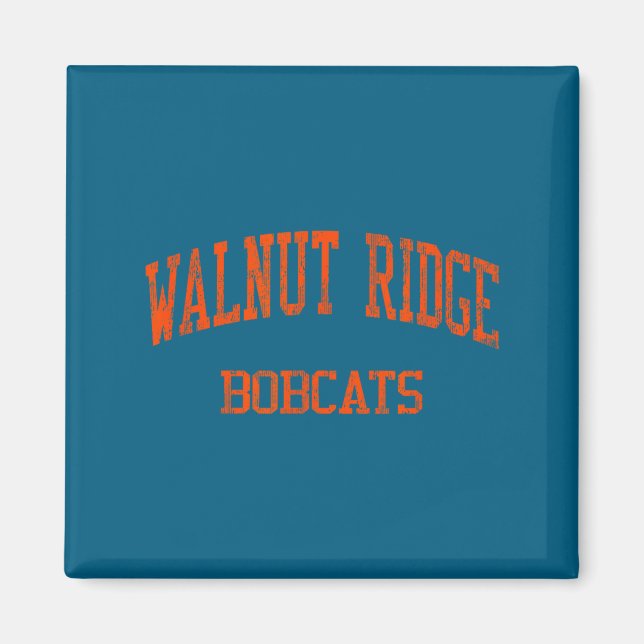 Imã Ilustração do Walnut Ridge High School (Frente)