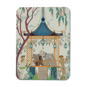 Ímã Ilustração para "Fetes Galantes" por Paul Verlai