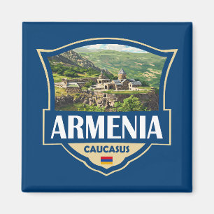 Imã Ilustração Retro Insígnia Armênia
