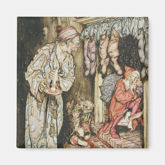 Imã Ilustrações de Natal (Frente)