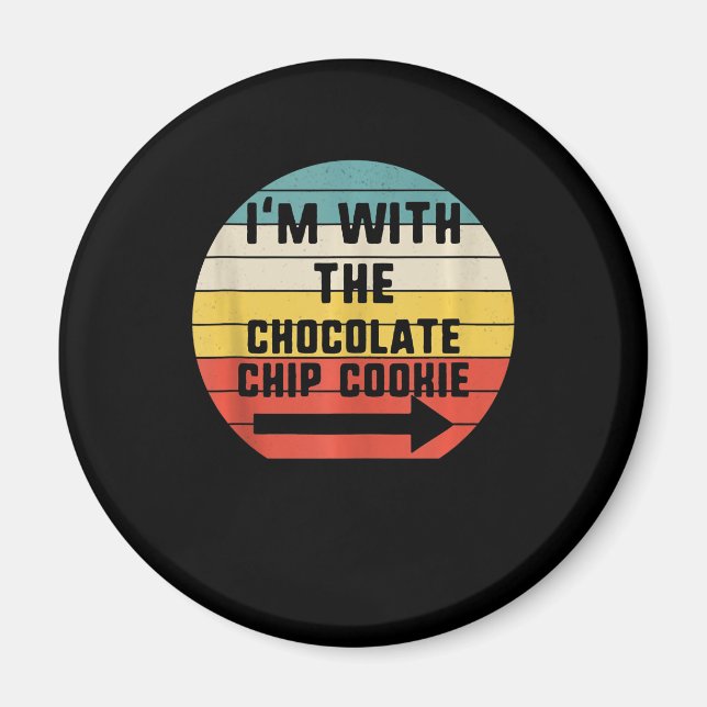 Imã Im Com Chocolate Chip Cookie | Presente Cook (Frente)