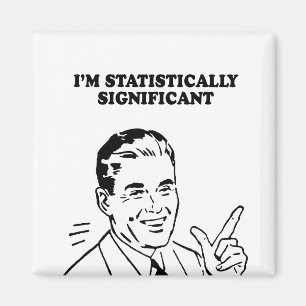 Imã IM ESTATÌSTICA t-shirt SIGNIFICATIVO