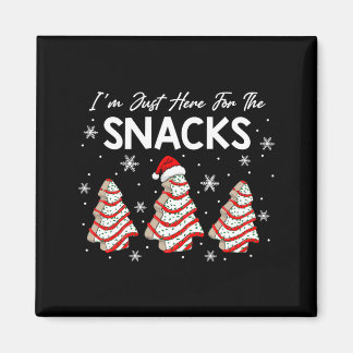 Imã I'm Just Here For The Snacks Christmas Cakes Debbi