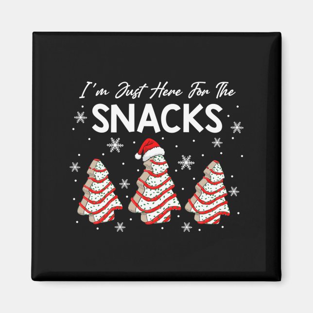 Imã I'm Just Here For The Snacks Christmas Cakes Debbi (Frente)