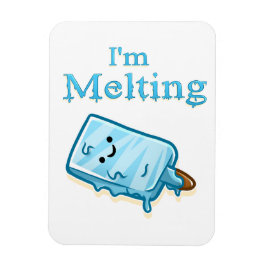 Ímã I'm Melting – Cute Popsicle Pun