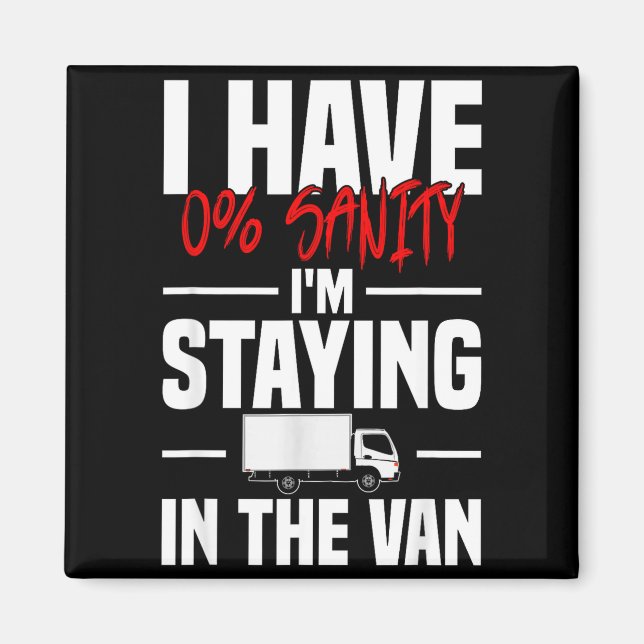 Imã I'm Staying In Tha Van Funny Phasmophobia Women's  (Frente)