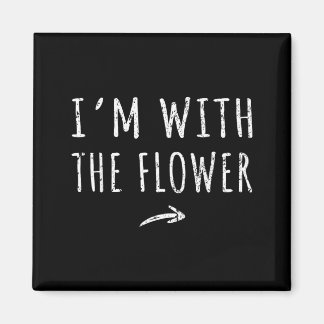 Imã Im With The Flower Matching Lazy Halloween Costume