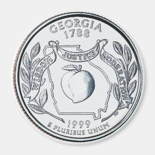 Imã Ímã 1999 do quarto do estado de Geórgia