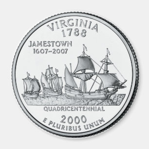 Imã Ímã 2000 do quarto do estado de Virgínia