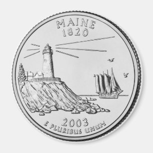 Imã Ímã 2003 do quarto do estado de Maine