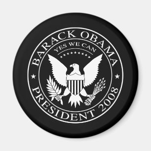 Imã Ímã 2008 presidencial do selo de Barack Obama